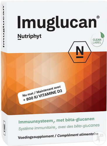 Imuglucan +Vitamine D3 800UI 30 Capsules