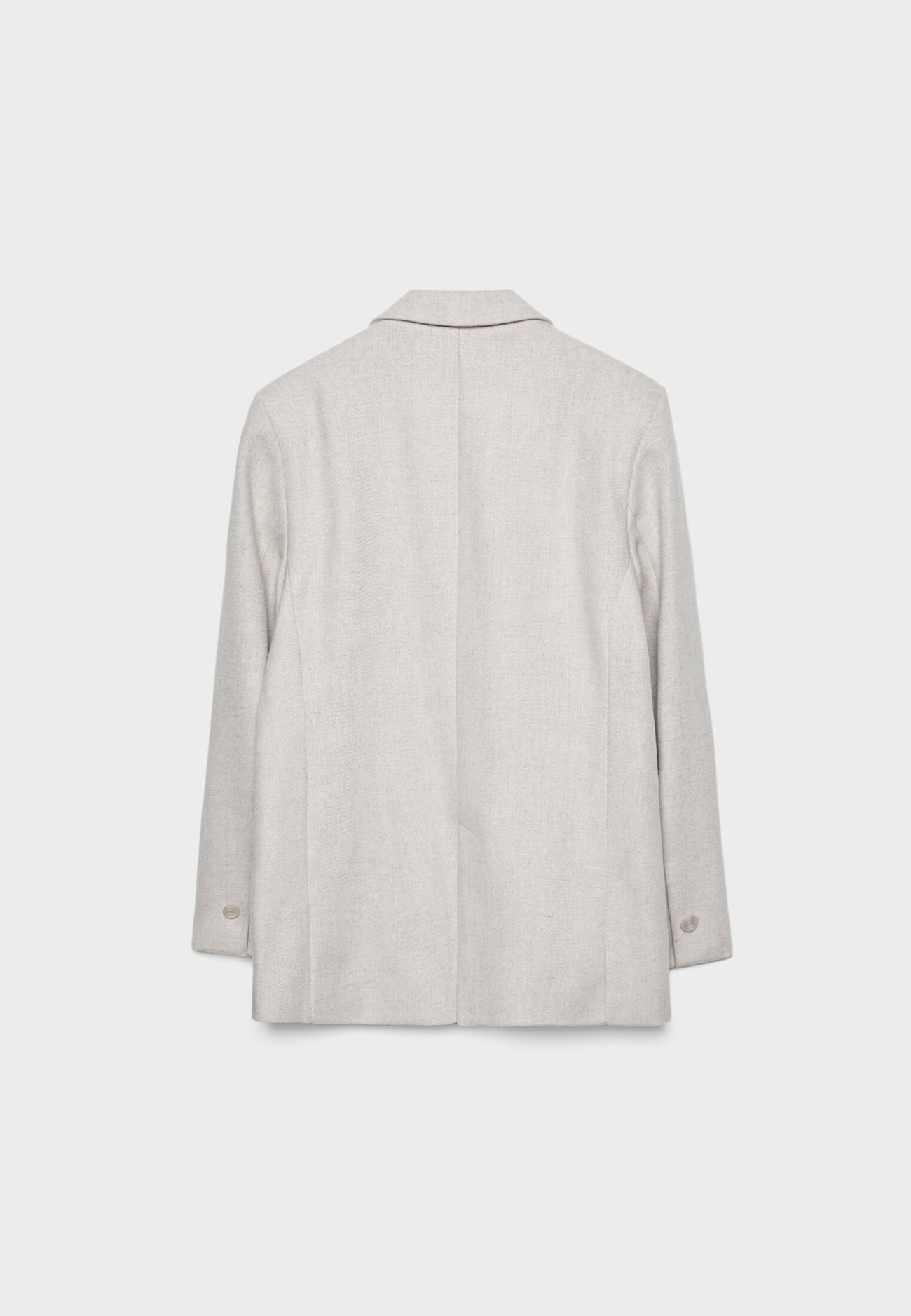 Blazer de tecido pesado