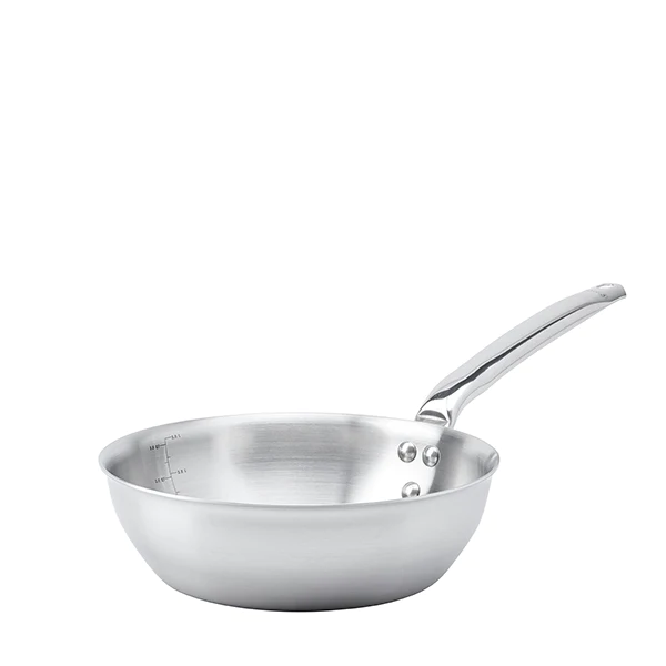 Sauteuse inox 24 cm bombée Alchimy De Buyer