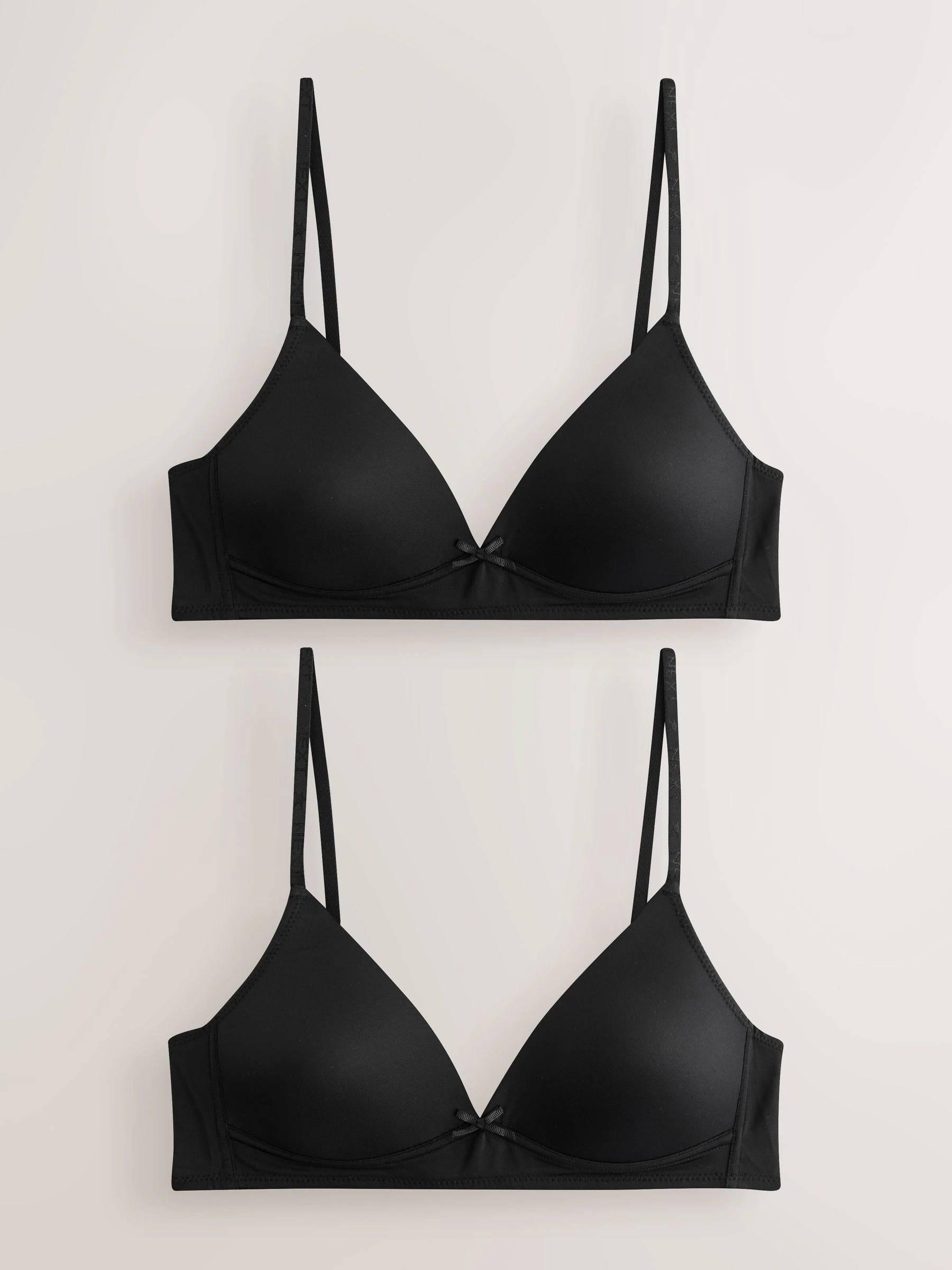 Zwart - Set van 2 sportbeha's