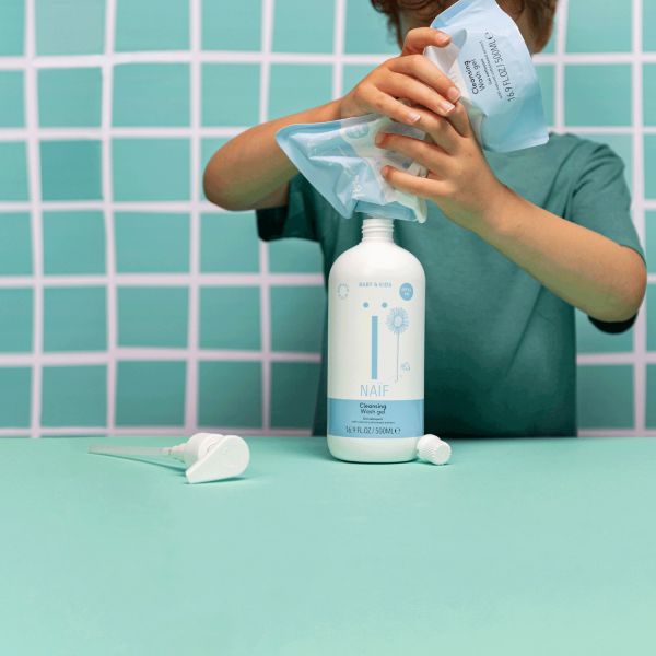 Naïf Reinigende Wasgel Voor Baby & Kind 500 ml