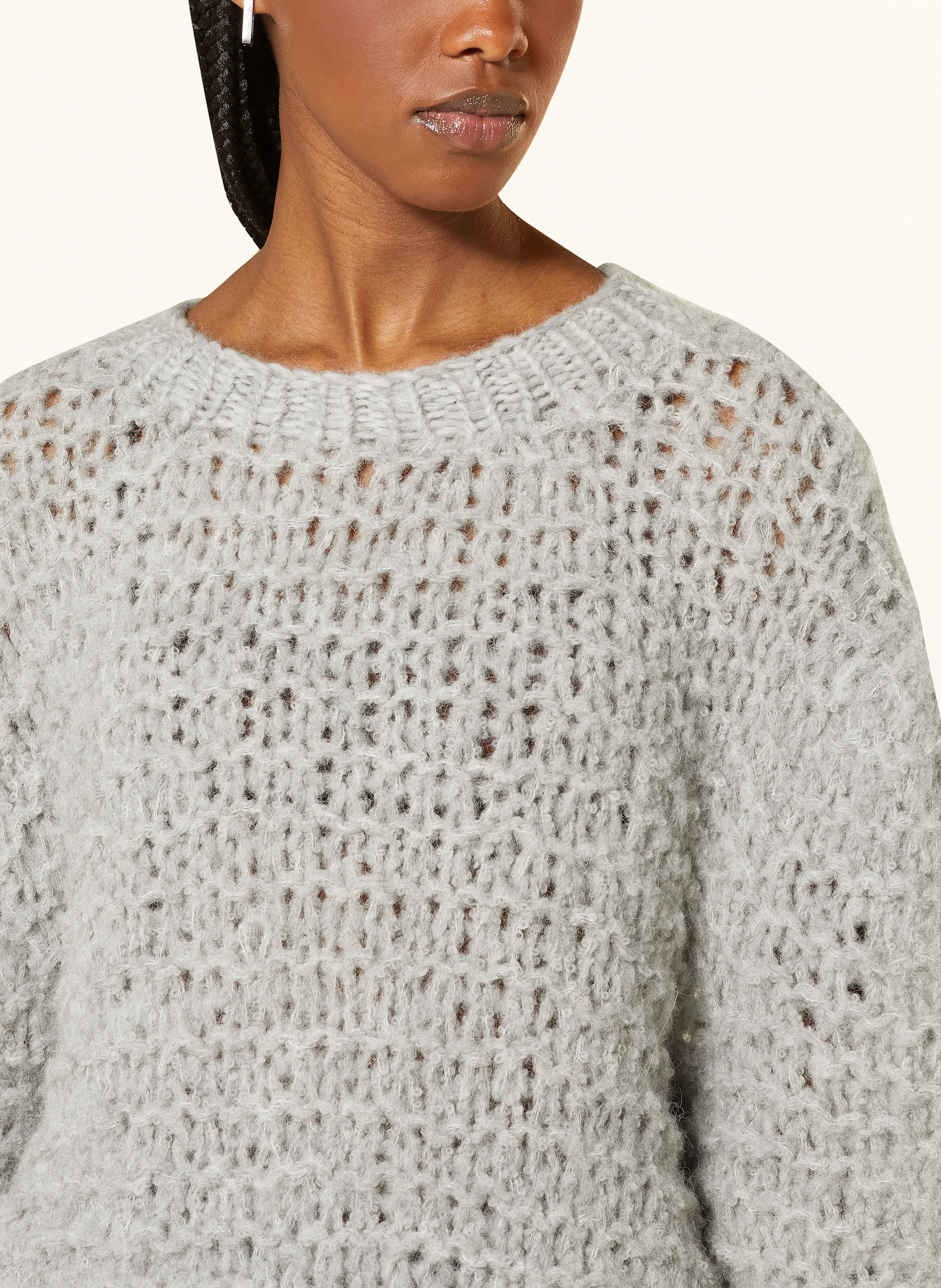 MAIAMI Alpaka-Pullover mit 3/4-Arm