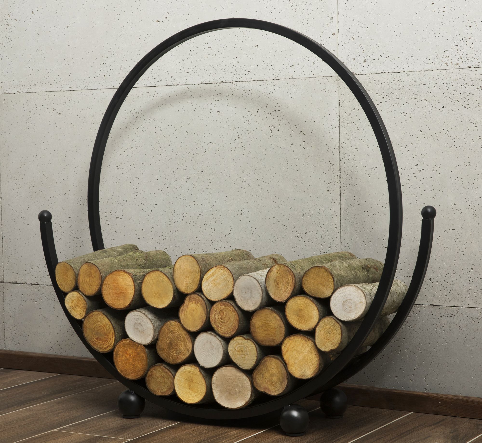 Kaminholzregal „SPIRAL“