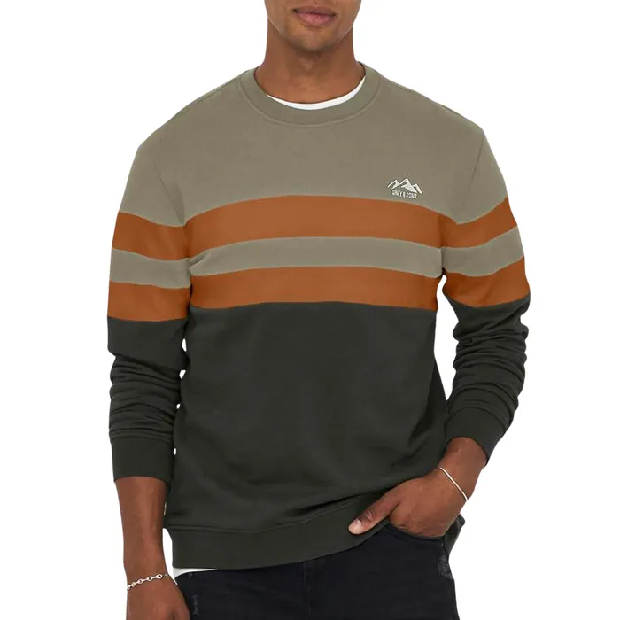 Only & Sons Thor Regular Logo CB Crew Sweater Heren