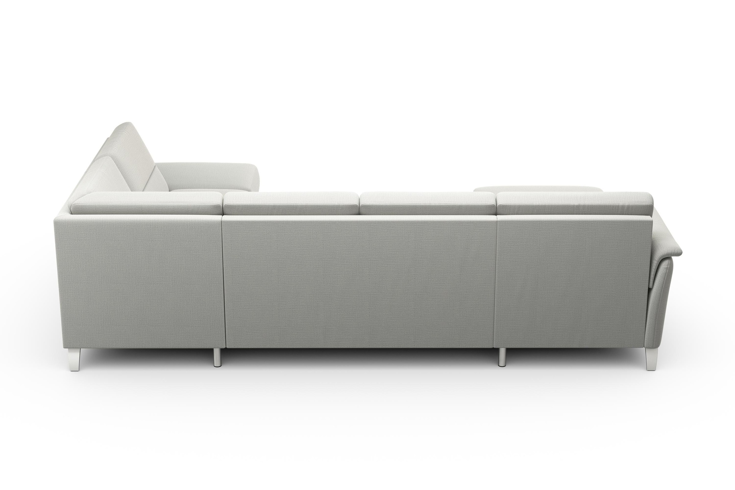 sit&more Wohnlandschaft »Palmera U-Form, B: 308 cm« optional Bettfunktion & Bettkasten, Federkern