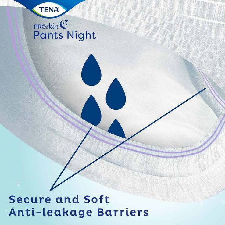 TENA Pants night super L bei Inkontinenz, 4X10 St