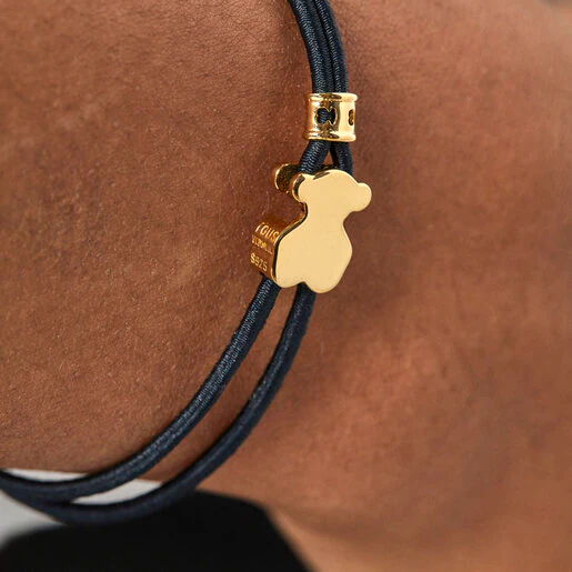 Pulseira elástica preta Sweet Dolls