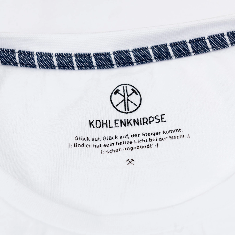 Kohlenknirpse T-Shirt Gotthelf weiß