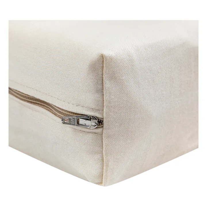 Bermbach Handcrafted Matelas carré pour berceau Martha en coton bio | Blanc