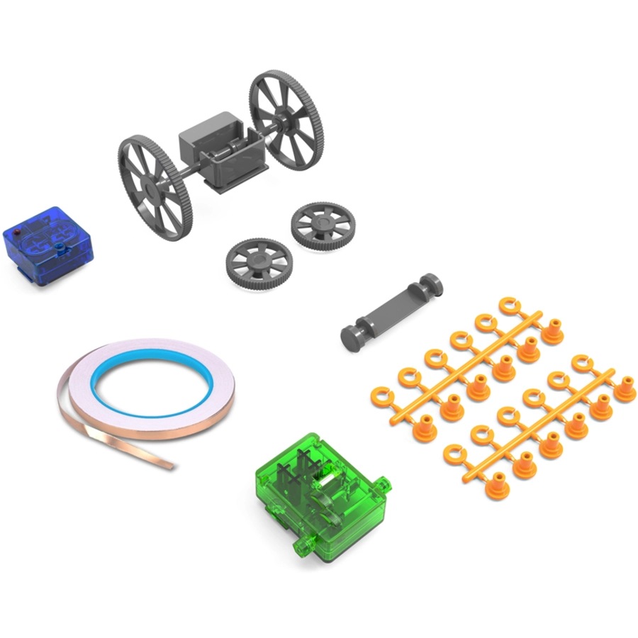 4M Paper Circuit Techcraft - Rennwagen Bausatz Mehrfarbig