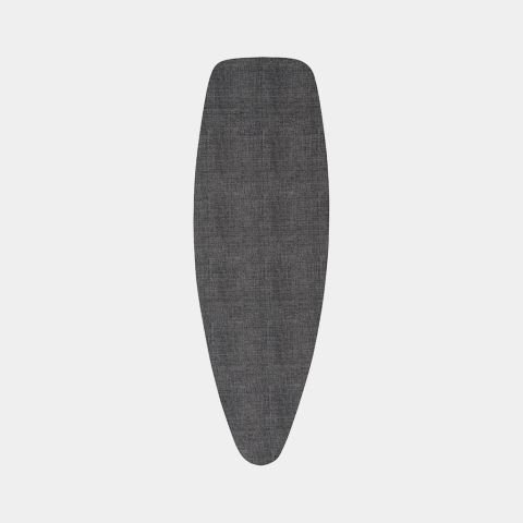 Strijkplankhoes D, 135x45 cm, 2mm schuim - Denim Black