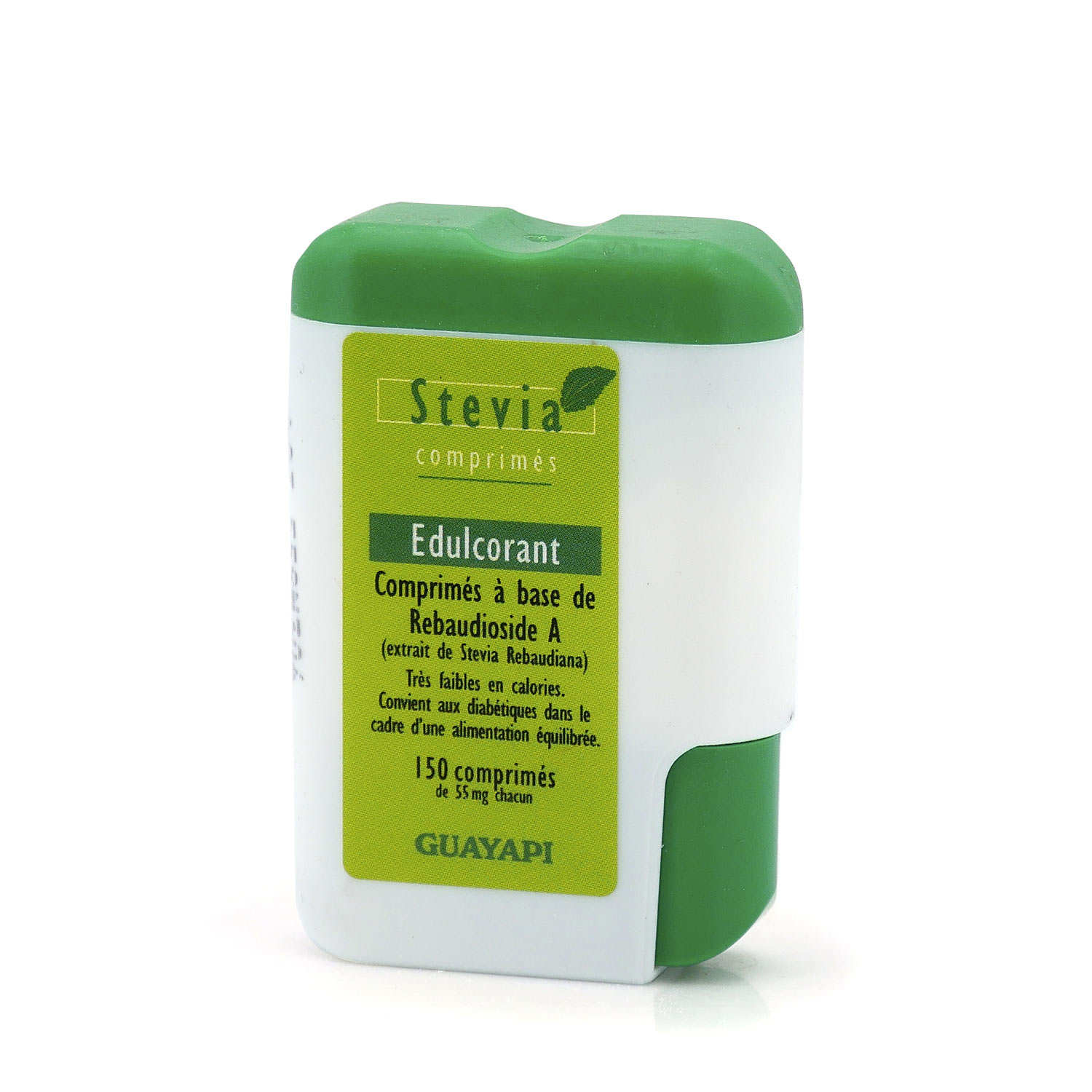 Edulcorant en comprimés à base de stévia blanche (extrait de stevia)