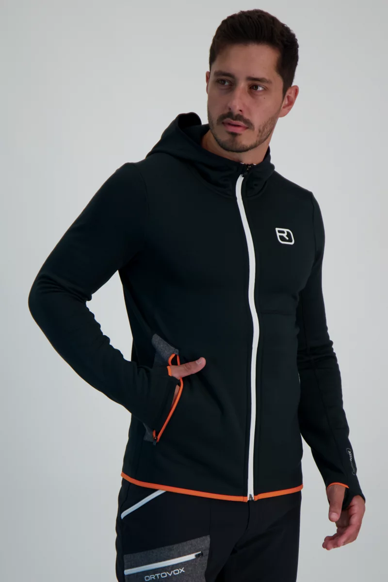 Ortovox Fleece Hoody Herren Midlayer
