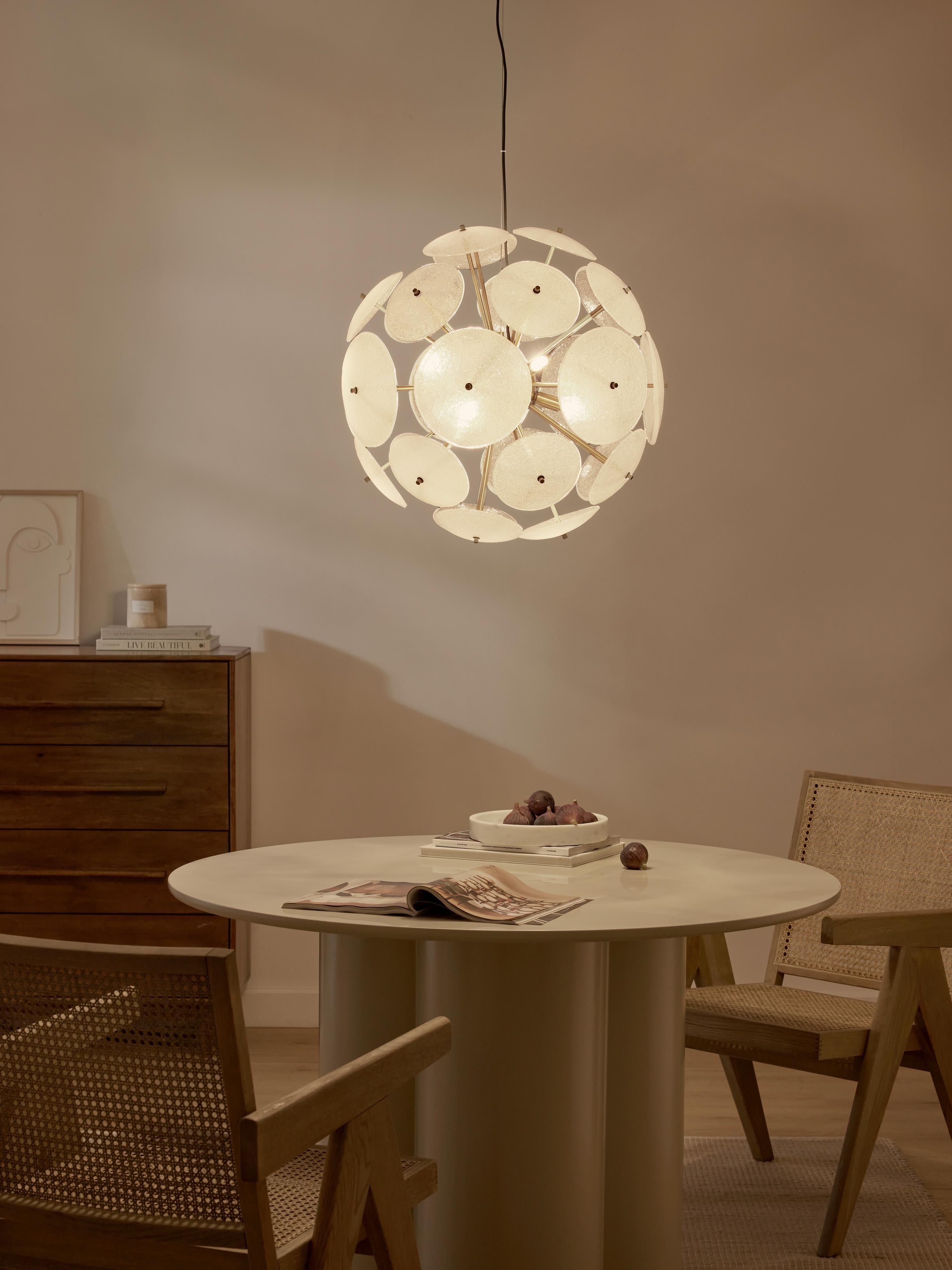 Hanglamp Mireille van glas