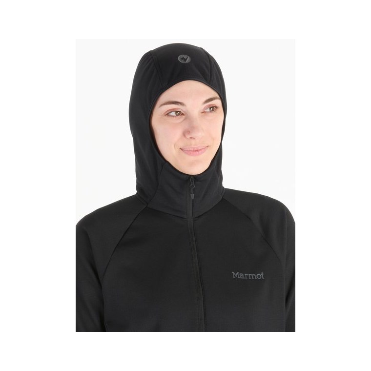 Marmot Wm's Leconte FleeceHoody Black
