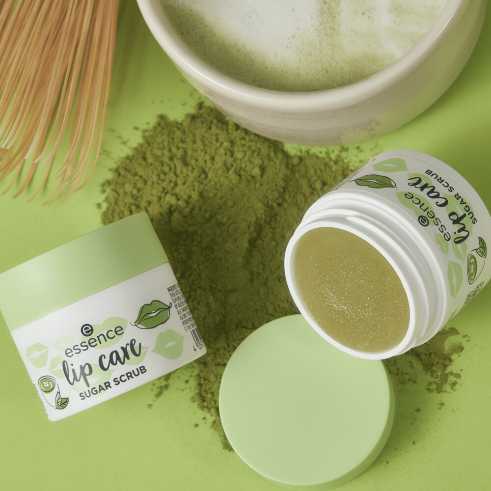essence Lip Care Sugar Scrub02 Matcha Latte9 gr