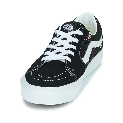 Vans - SK8-LOW - Noir / Blanc / Rouge