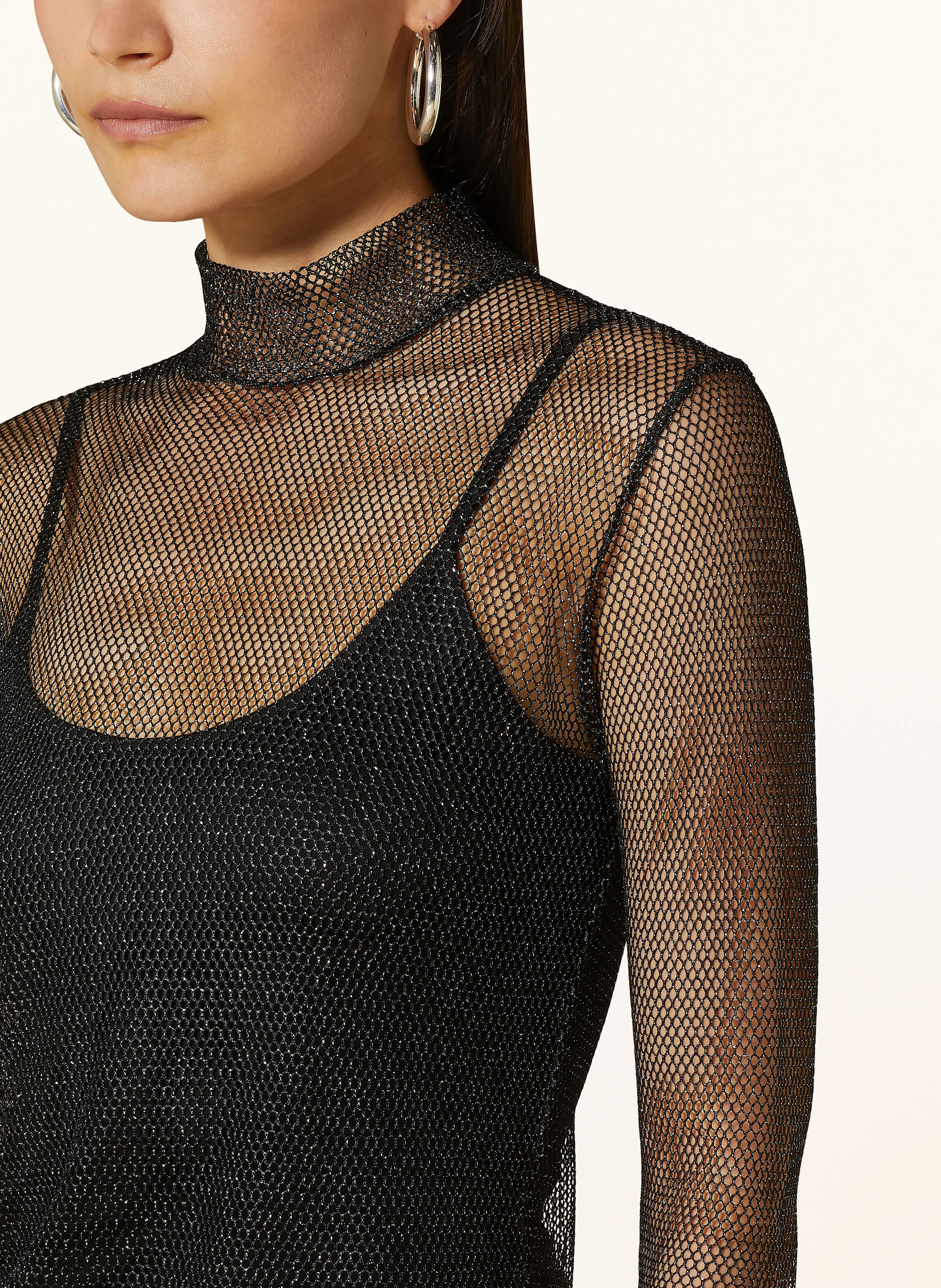 RIANI Longsleeve mit Glitzergarn