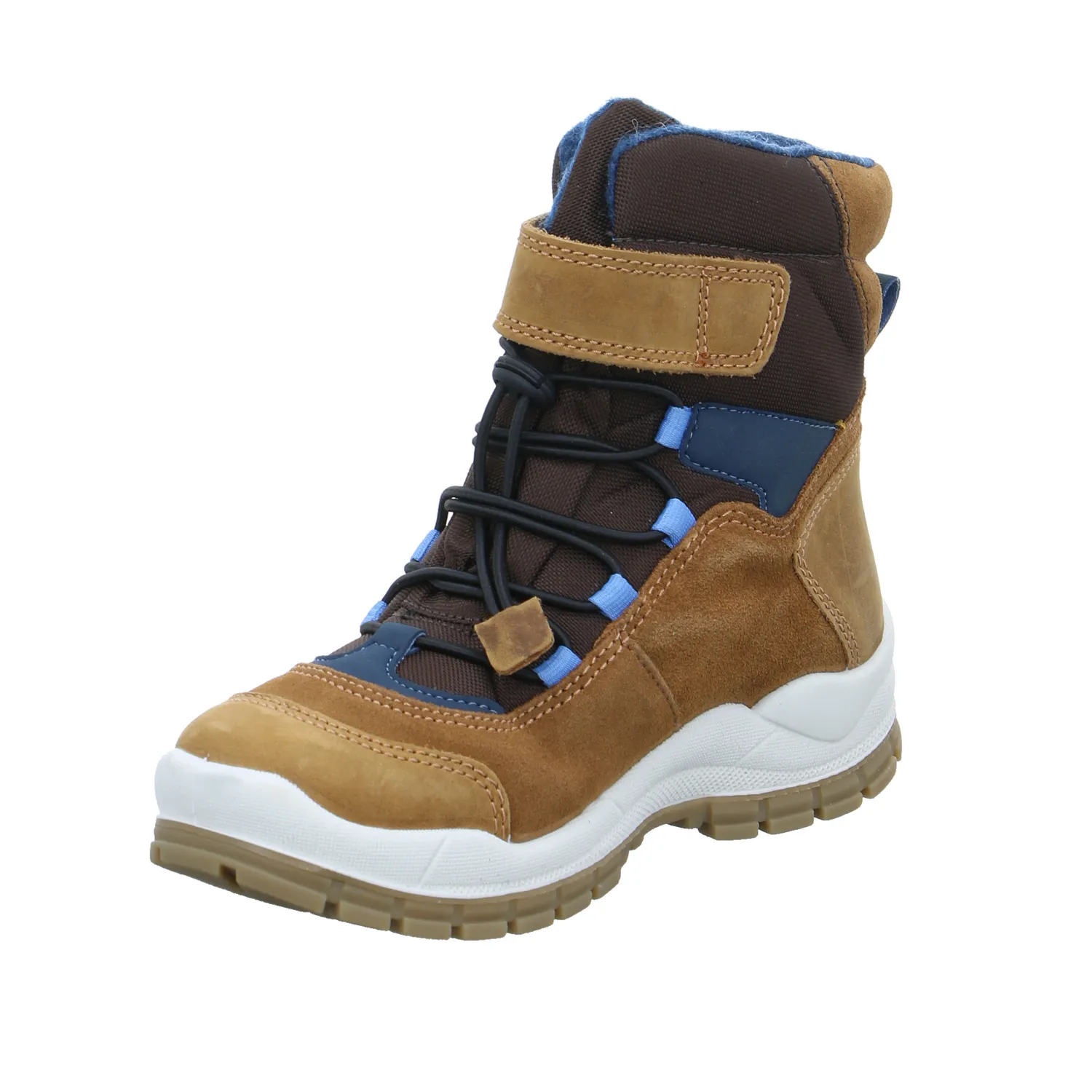 PRIMIGI Jungen-Winter-Bottine Cognac Leder  Winter Boot