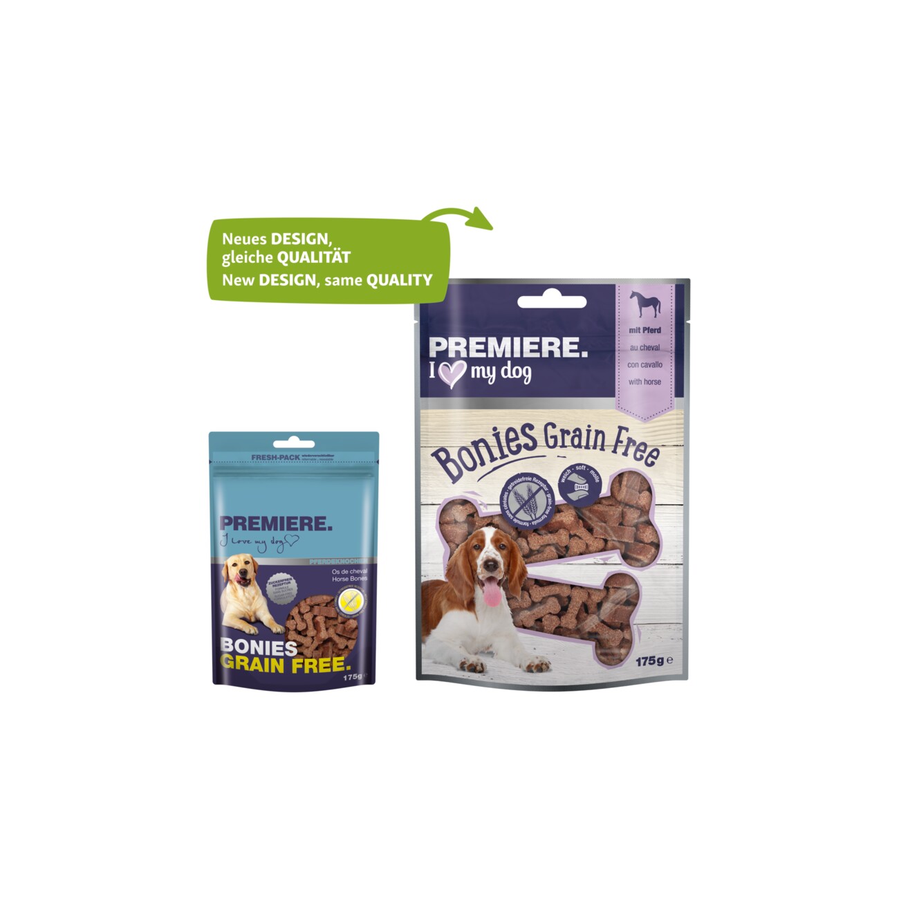 PREMIERE Bonies grain free 175g Pferd