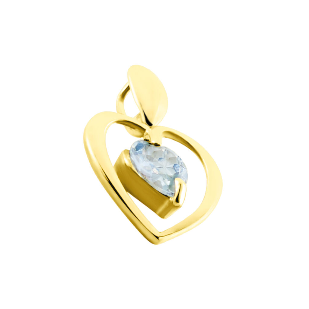 Pendentif Or Jaune Gurvan Topaze