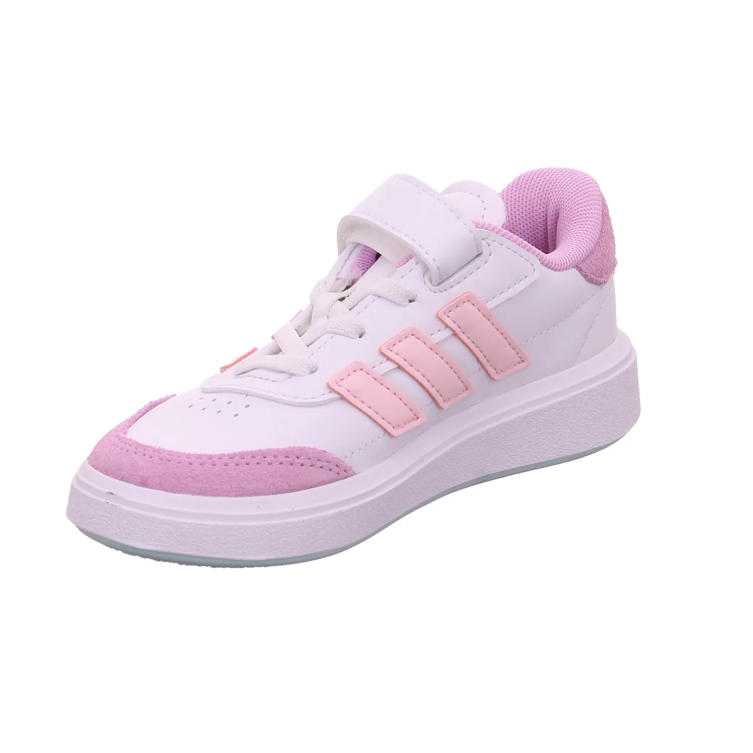 ADIDAS Kinder Sportschuh Weiss Lederimitat