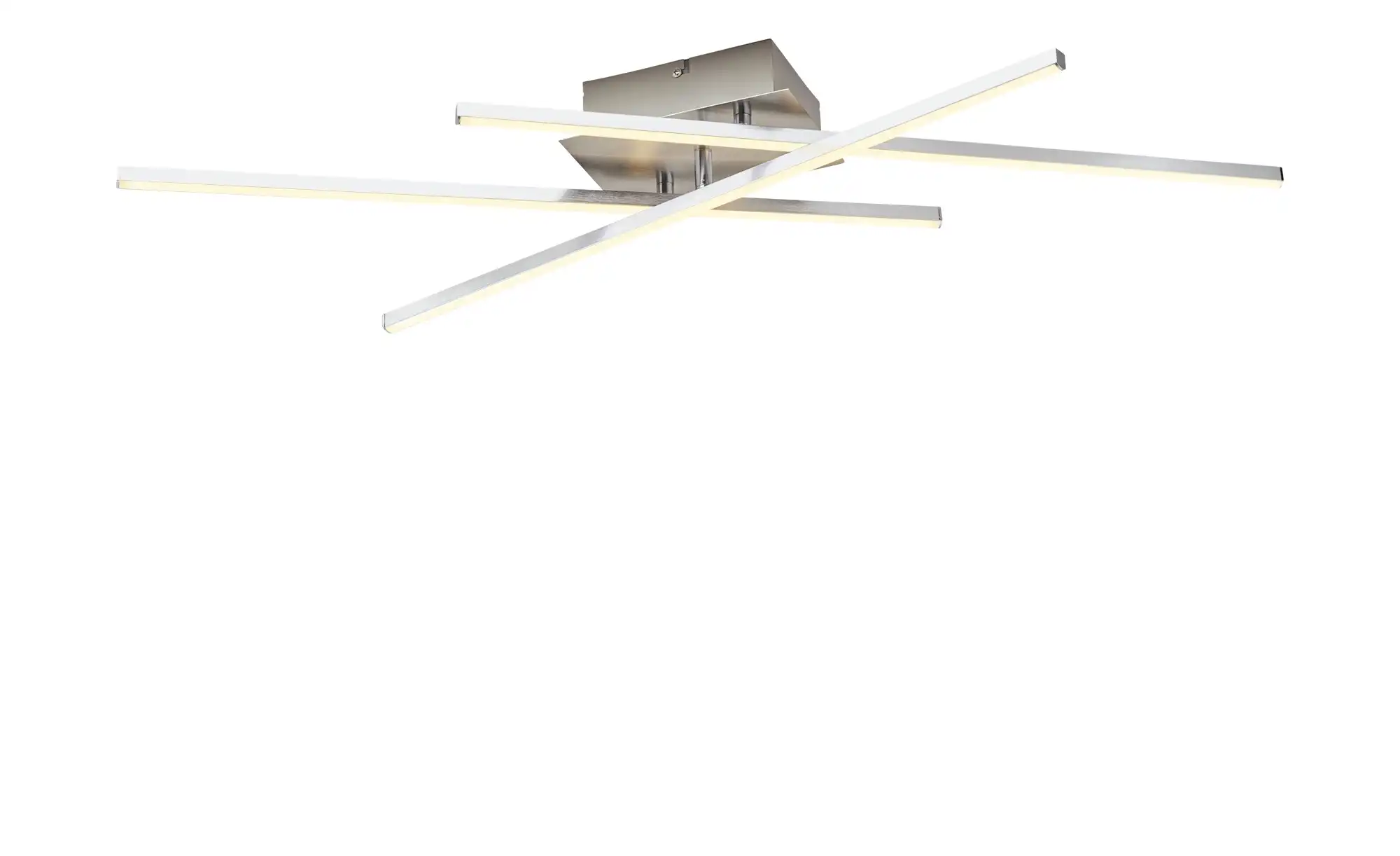 KHG LED-Deckenleuchte, 3-flammig nickel matt