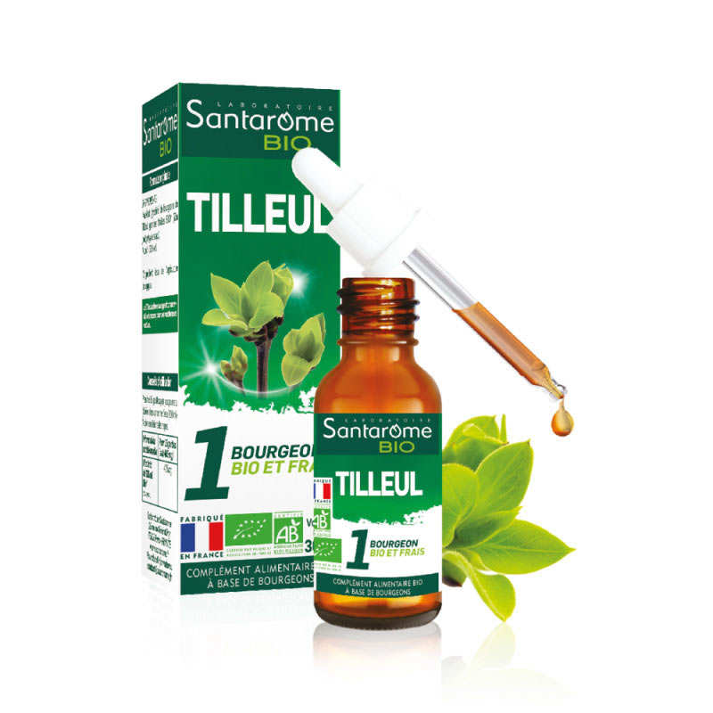 Bourgeon de tilleul bio - Flacon pipette
