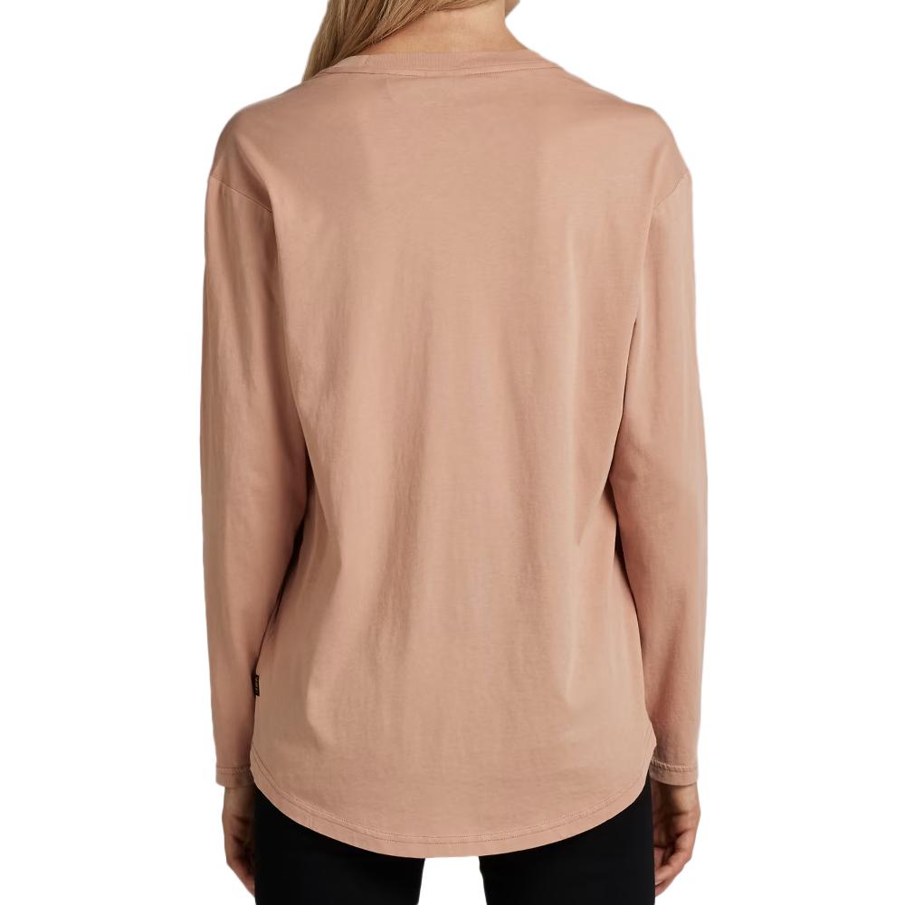 T-shirt Manches longues Rose Femme Lash Loose D21372