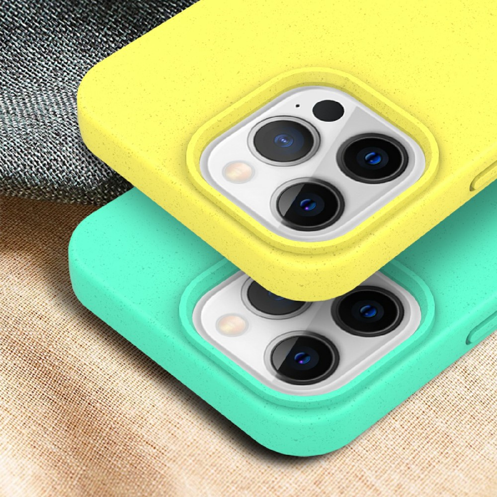 iPhone 13 Pro Max Bio Gummi Schutzhülle Eco Friendly Nachhaltig Kompostierbar - Schwarz