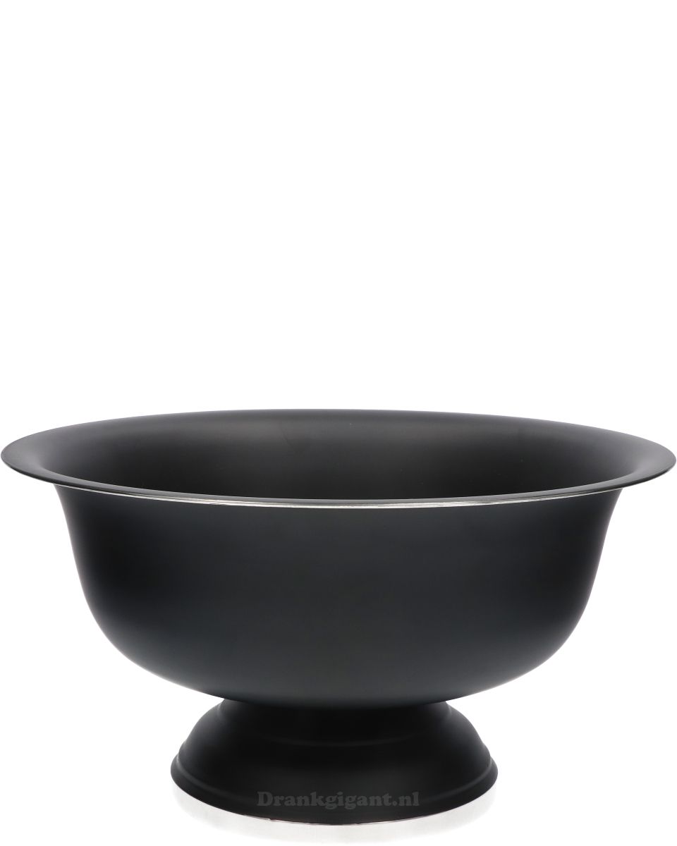 Champagne Bowl Zwart op Voet