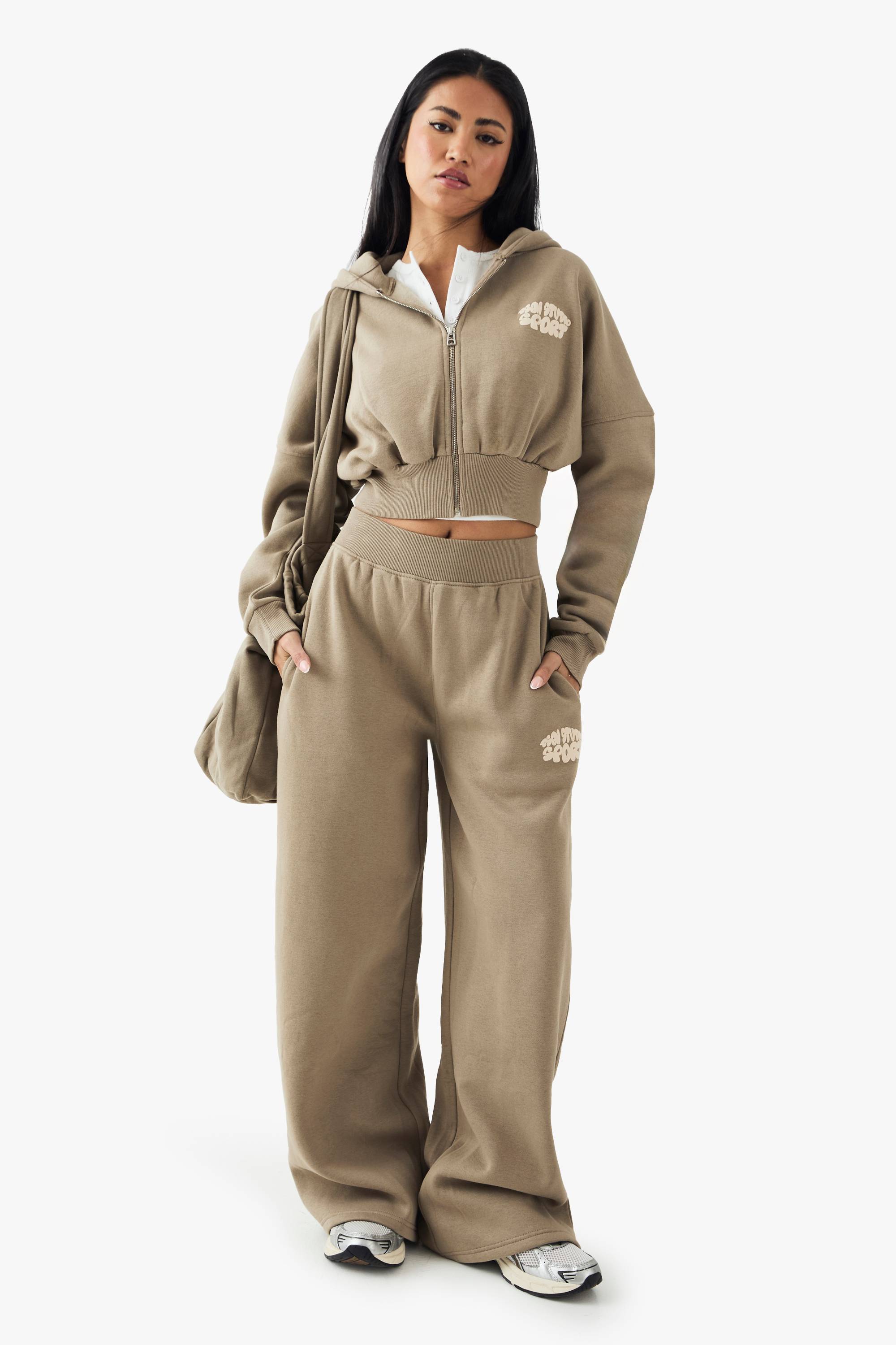 Jogging Droit DSGN Studio Sport avec Slogan Bubble