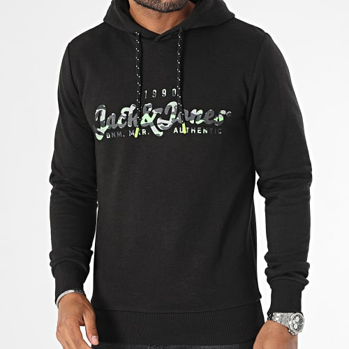 Sweat Capuche Miles Noir