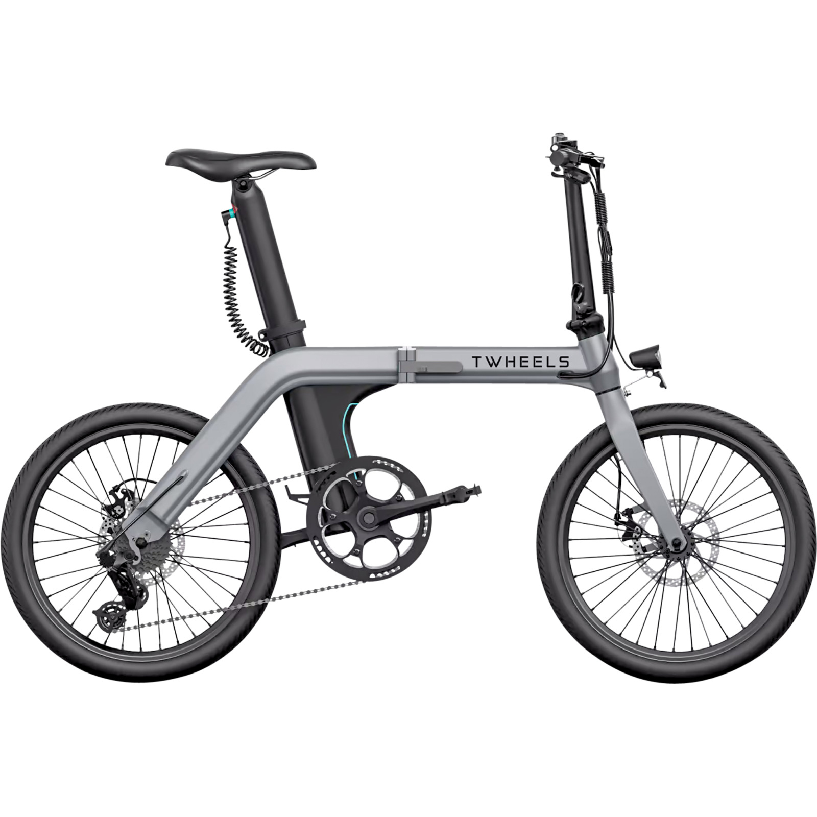 TWHEELS Folding E-Bike City