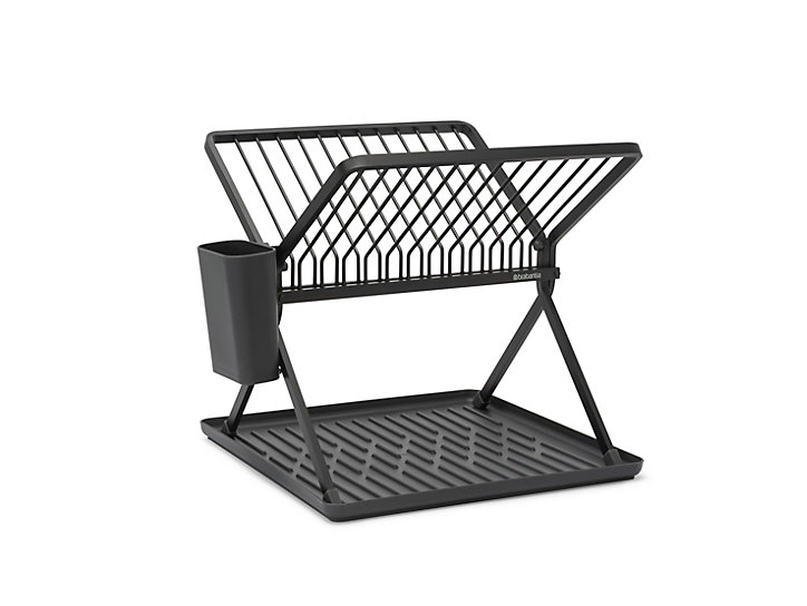 Égouttoir pliable en métal anthracite Brabantia Sinkside taille S