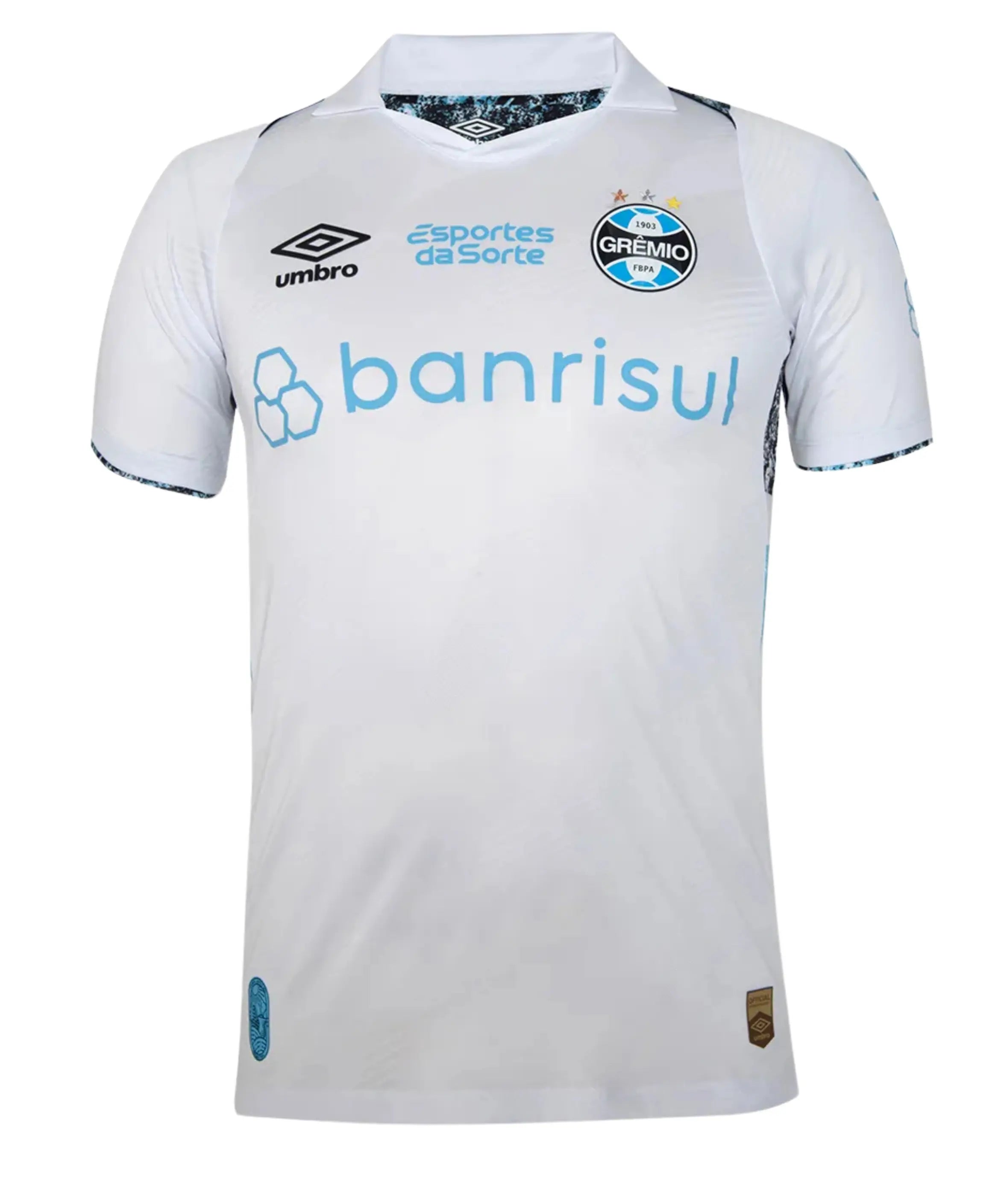 Grêmio Uitshirt 2025   Bedrukking Suárez - Voetbalshirt Brazilië