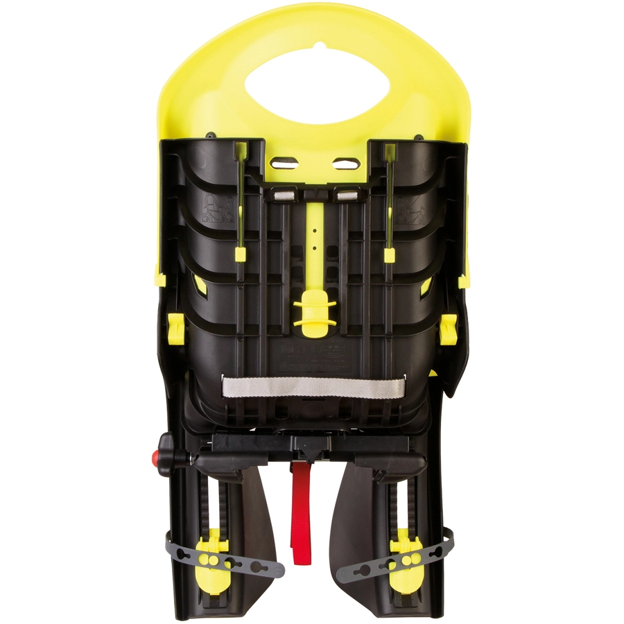 BELLELLI Kindersitz Fahrrad Tiger rack mount Yellow HI VIZ