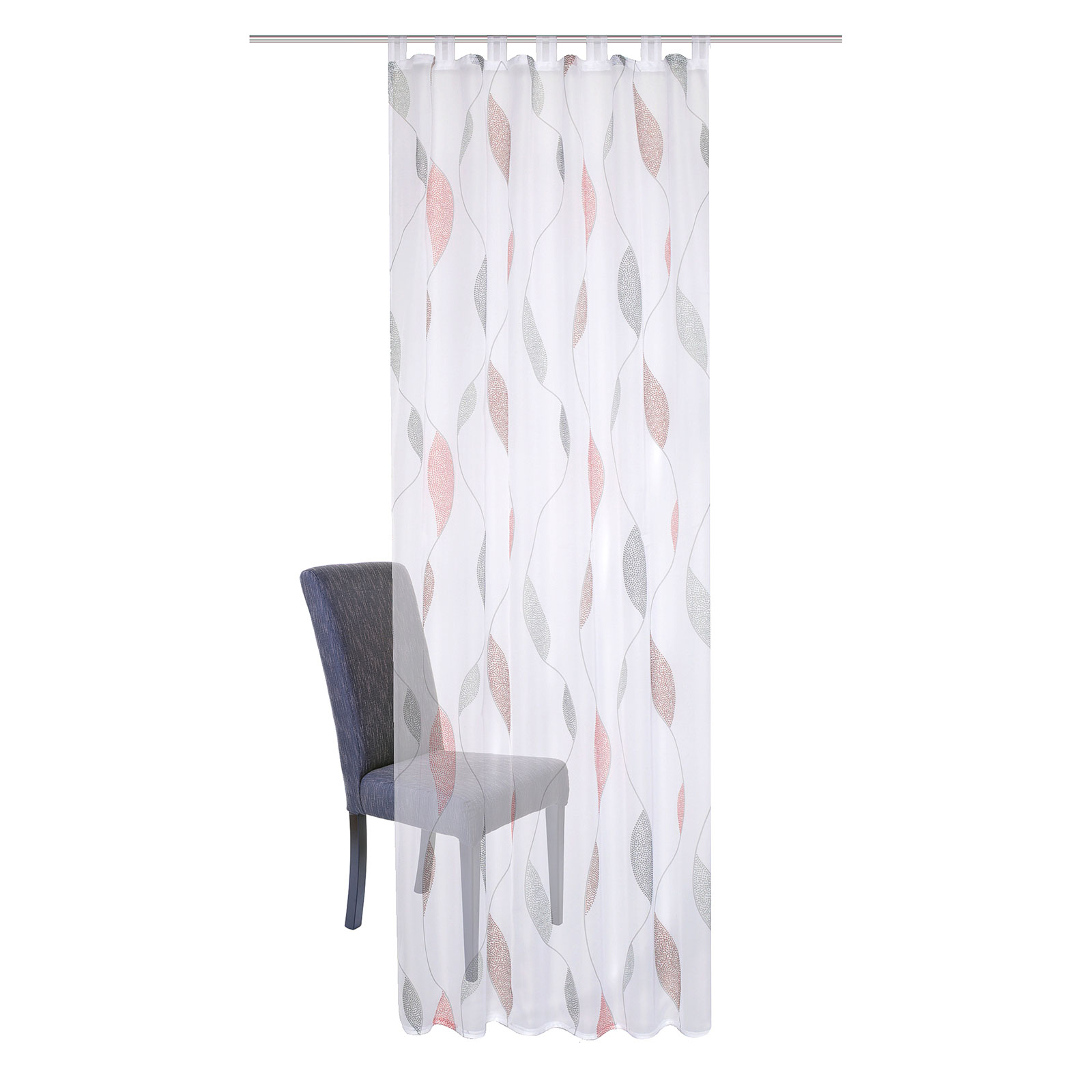 Schlaufenschal PAOLO - rot - 140x175 cm