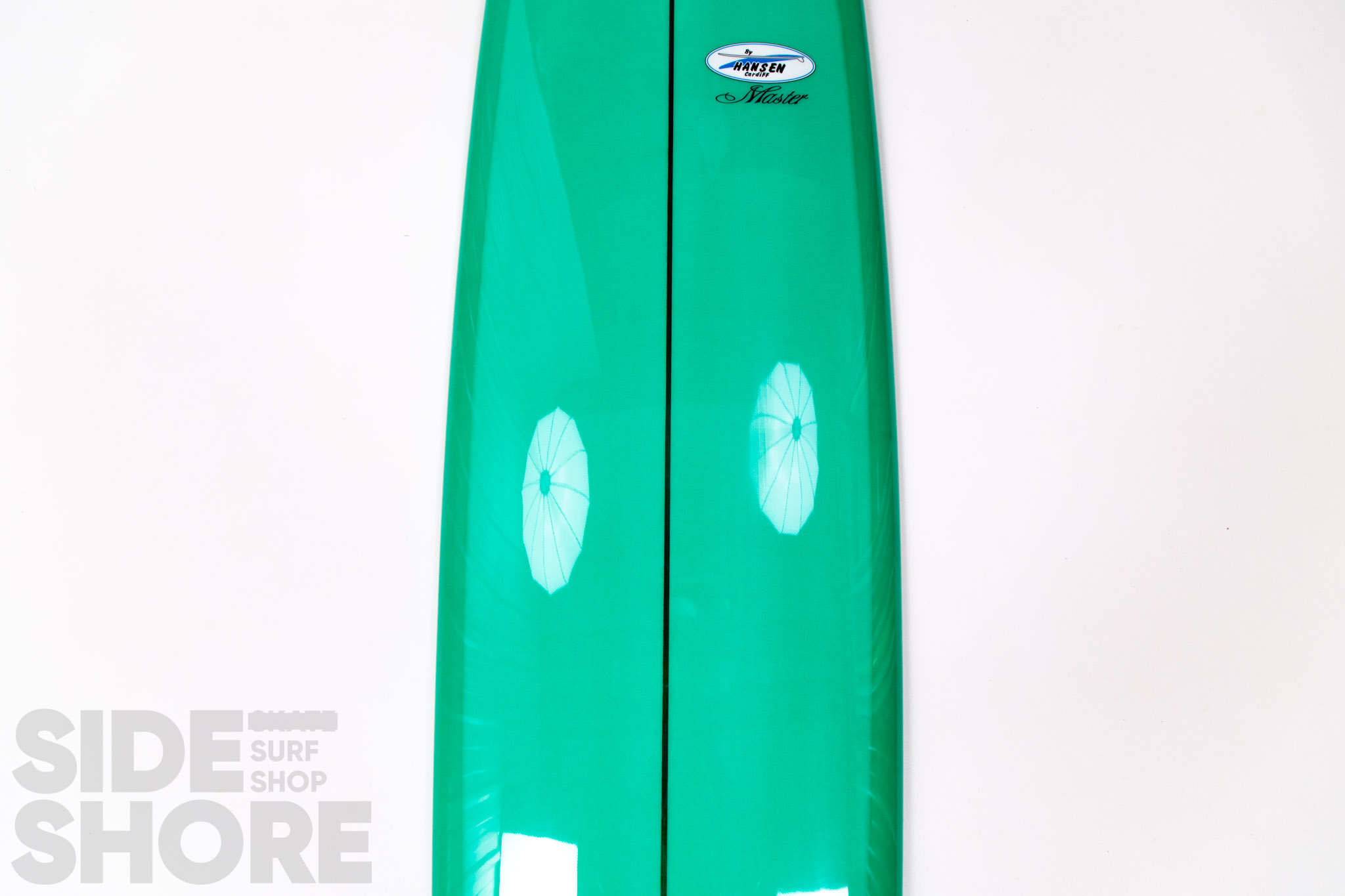 Hansen Surfboards Master - Tint Green   Polish - 9'0 x 22 1/2