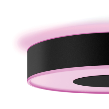 Philips Hue plafondlamp Infuse zwart - wit en gekleurd licht 34W - Ø 38 cm