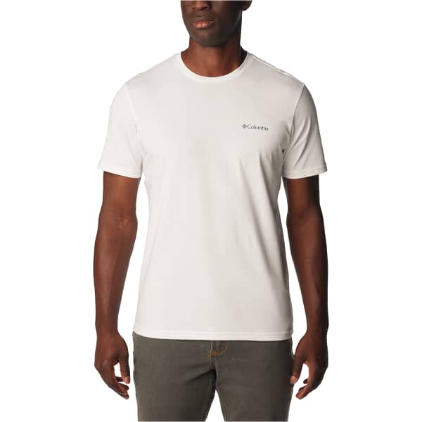 T-shirt COLUMBIA RAPID RIDGE BACK GRAPHIC TEE II WHITE/ROCKY ROAD