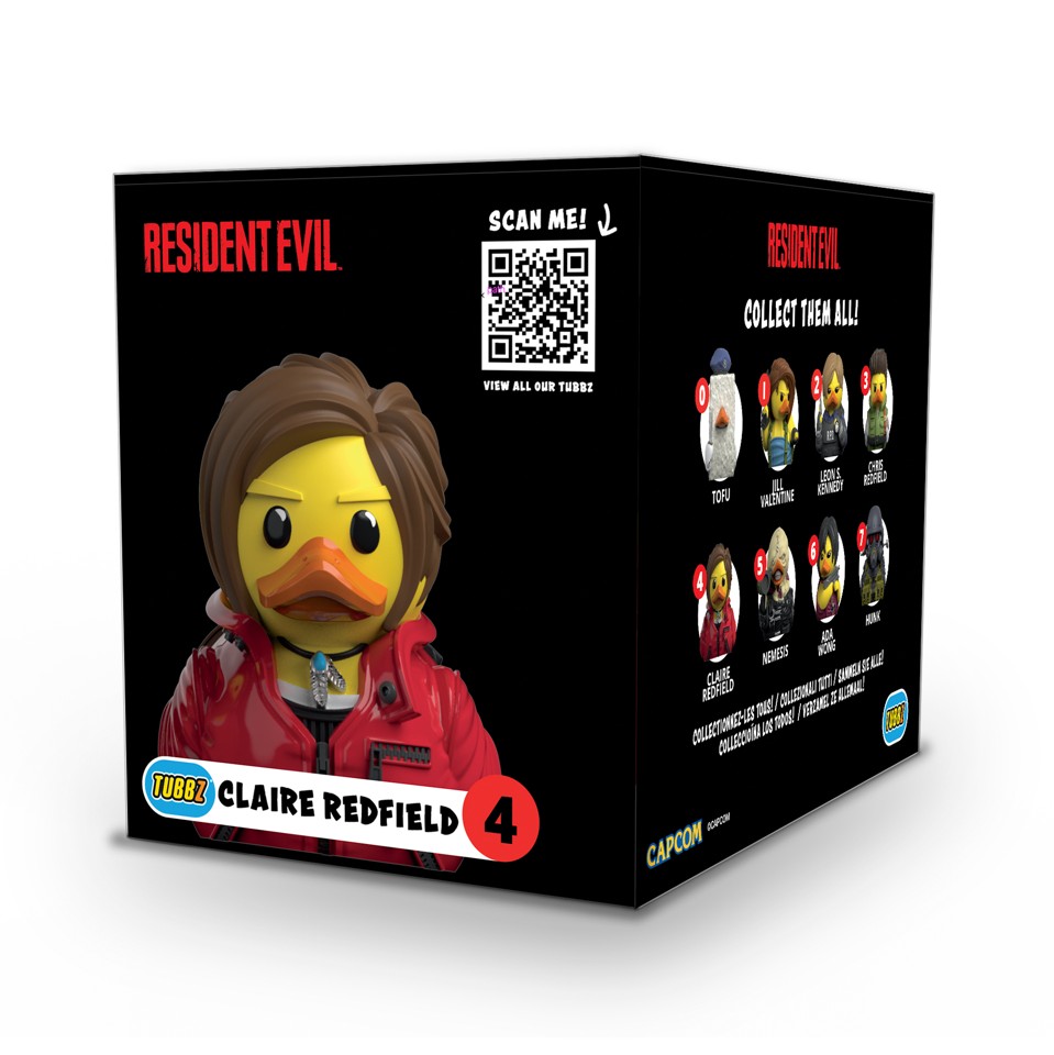 Numskull - Resident Evil Tubbz BOXED Claire Redfield