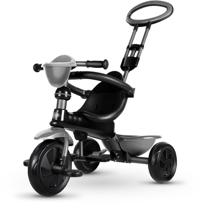 QPlay Cosy 4-in-1 Trehjulssykkel, Blå