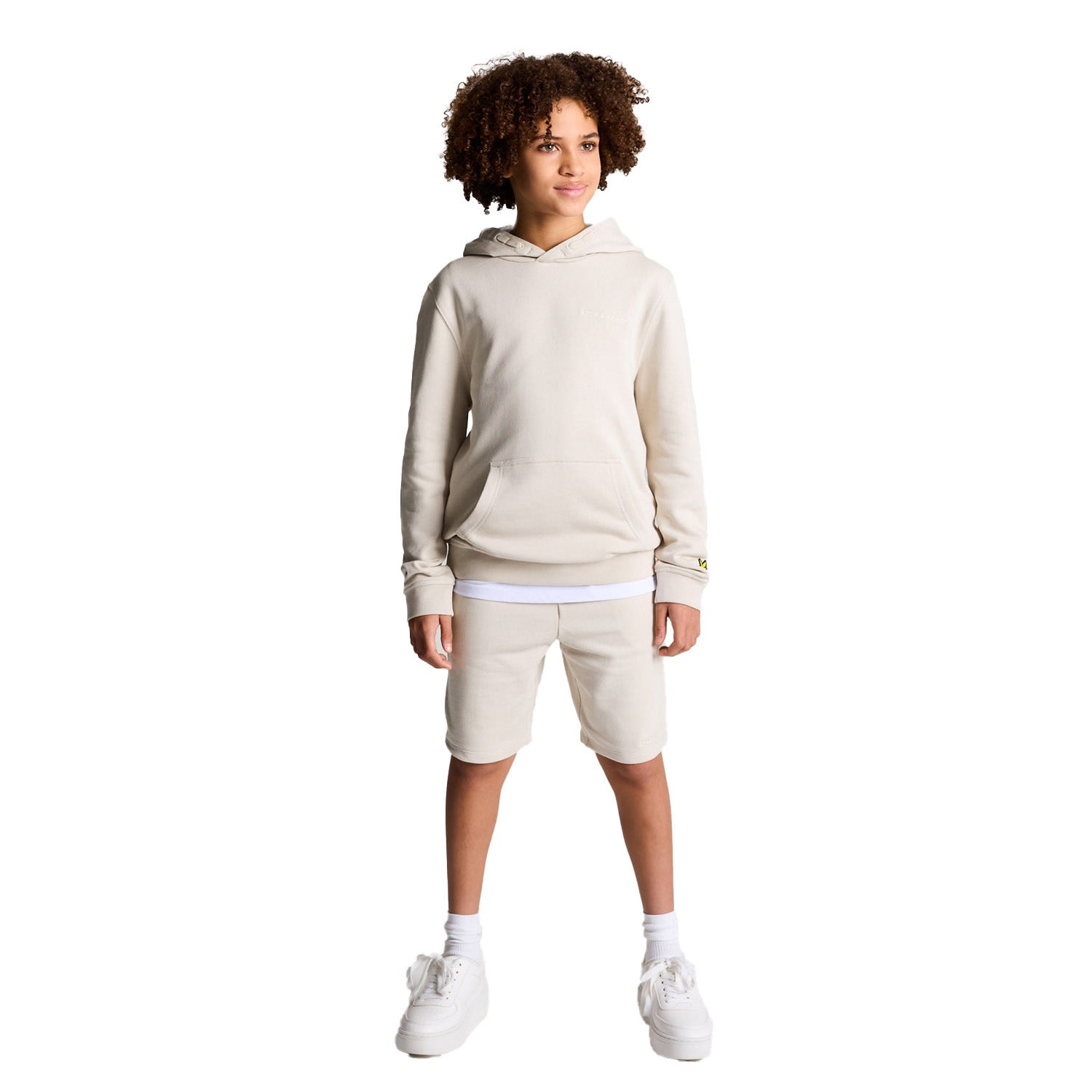 Lyle & Scott  Script Embroidered Sweat Short Kids