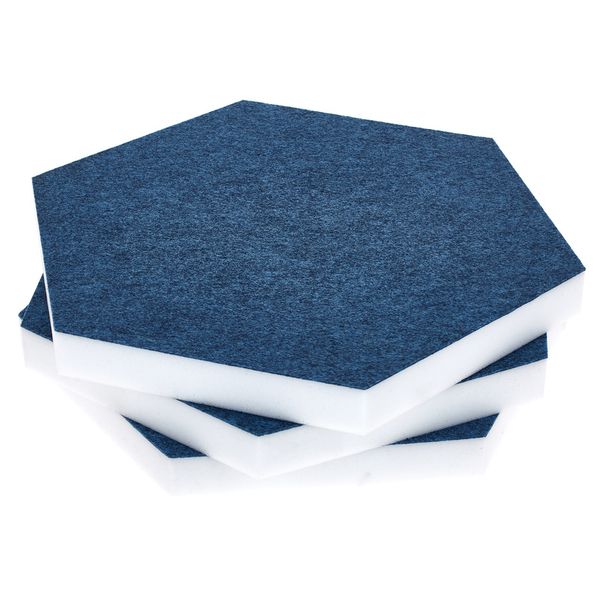t.akustik Hexagon Melamine Light Blue 25