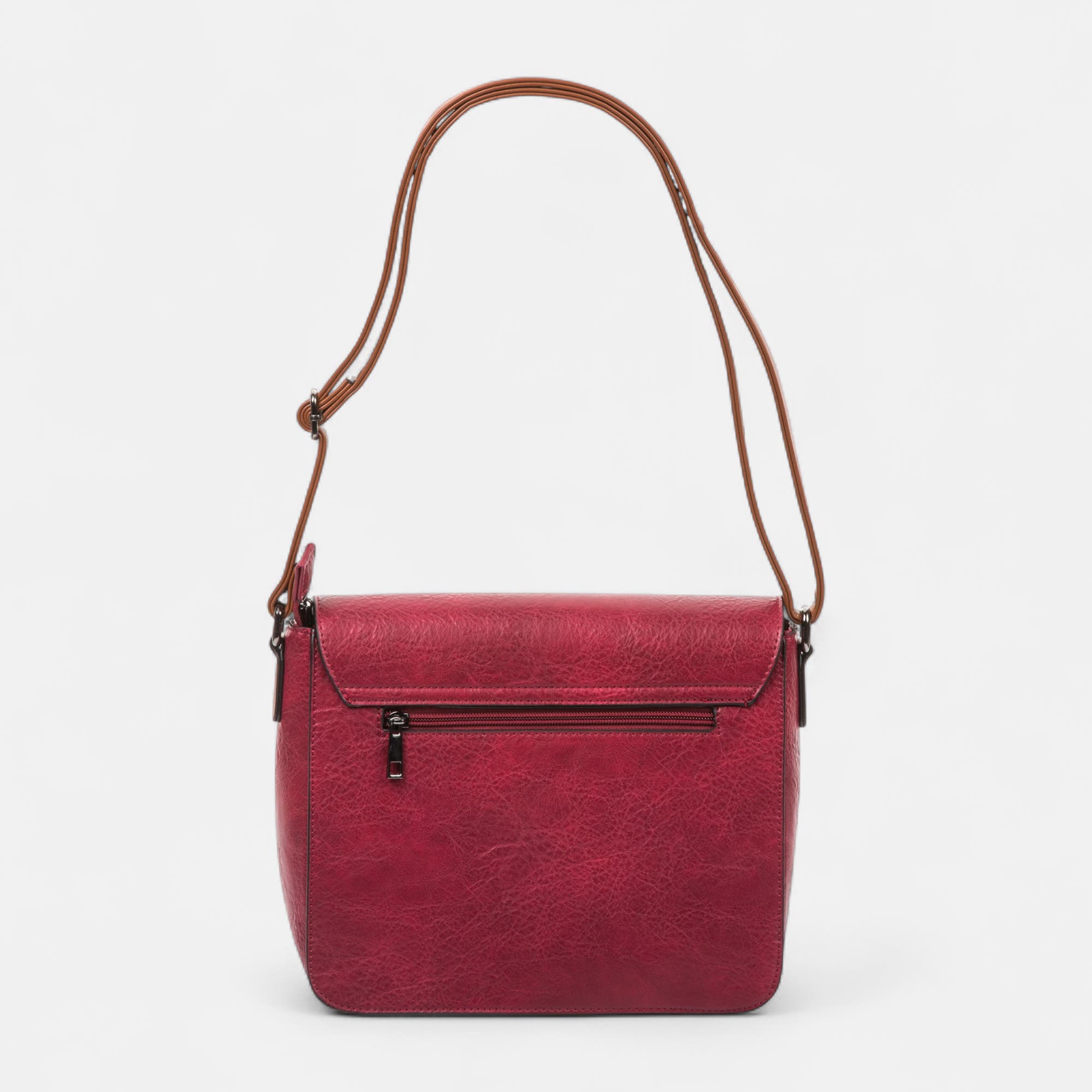 Sac bandoulière bordeaux