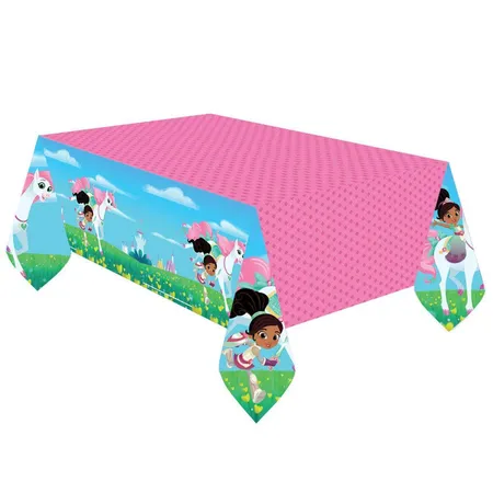 amscan Tischdecke Nella die Ritterprinzessin