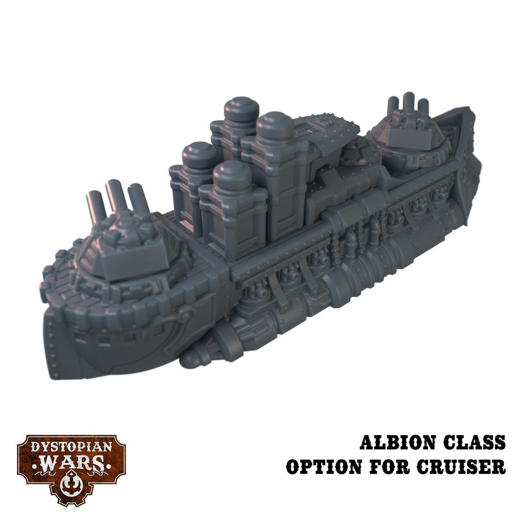 Dystopian Wars: Britannia Battlefleet Set