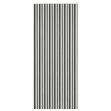 Livn deurgordijn Stripes grijs/wit 100x230 cm
