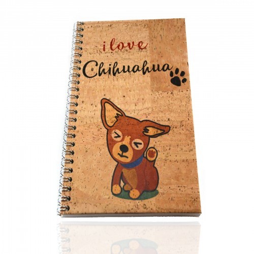 Caderno de cortiça 